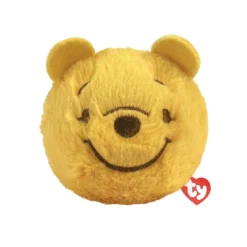 TY Beanie Bouncers Winnie Pooh, klassiska och gosiga Nalle Puh! Ø7,5 cm