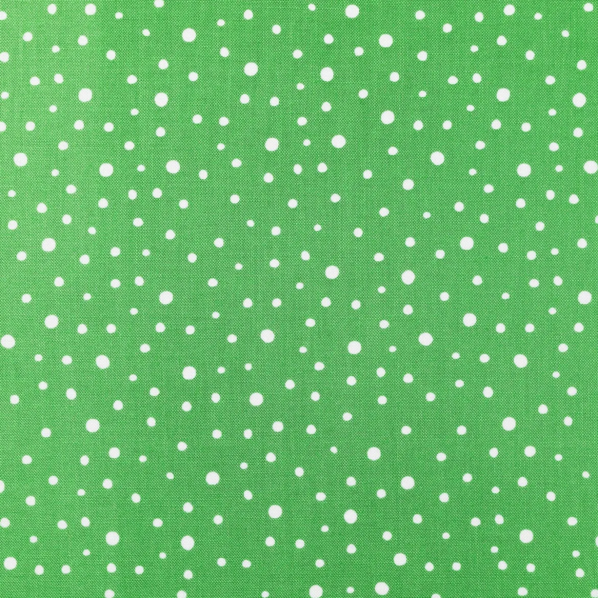 Tyg 50x70cm New dot green