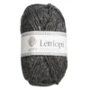 Ullgarn Istex Lettlopi 50g antracit – 0058 Dark grey heather