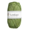 Ullgarn Istex Lettlopi 50g ljusgrön – 1406 Spring green heather
