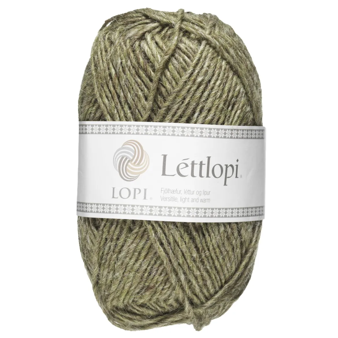 Ullgarn Istex Lettlopi 50g ljus oliv – 1417 Frostbite