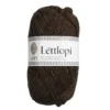 Ullgarn Istex Lettlopi 50g mörkbrun – 0867 Chocolate heather