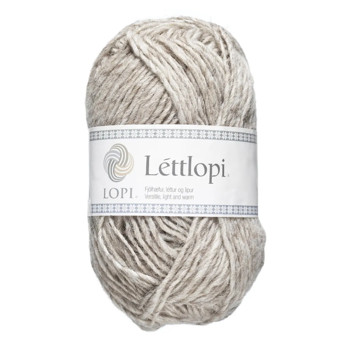 Ullgarn Istex Lettlopi 50g musbeige – 0086 Light beige heather