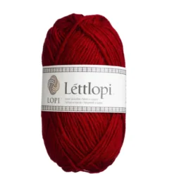 Ullgarn Istex Lettlopi 50g röd – 9434 Crimson red