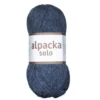 Ullgarn Järbo Alpacka Solo 50g jeansblå – 29121 Denim blue