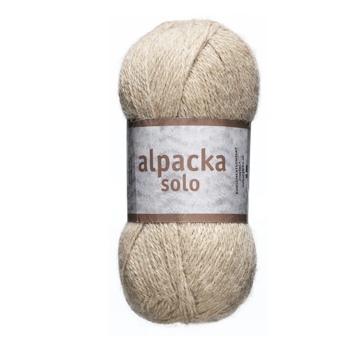 Ullgarn Järbo Alpacka Solo 50g kamel – 29103 Camel