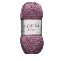 Ullgarn Järbo Alpacka Solo 50g lila – 29118 Mauve purple