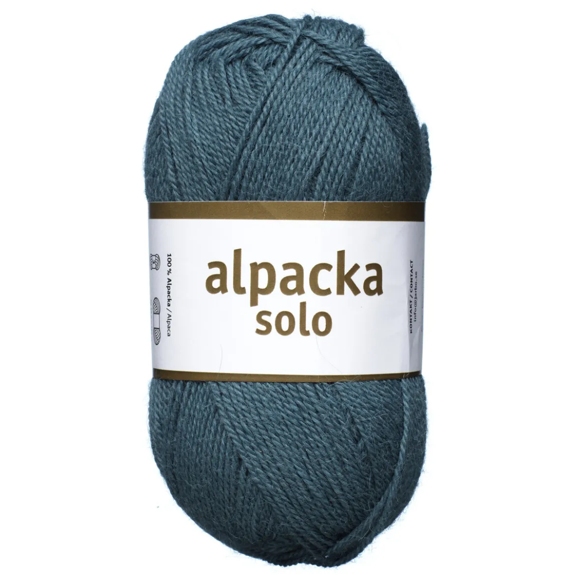 Ullgarn Järbo Alpacka Solo 50g petrol – 29131 Petrol horizon
