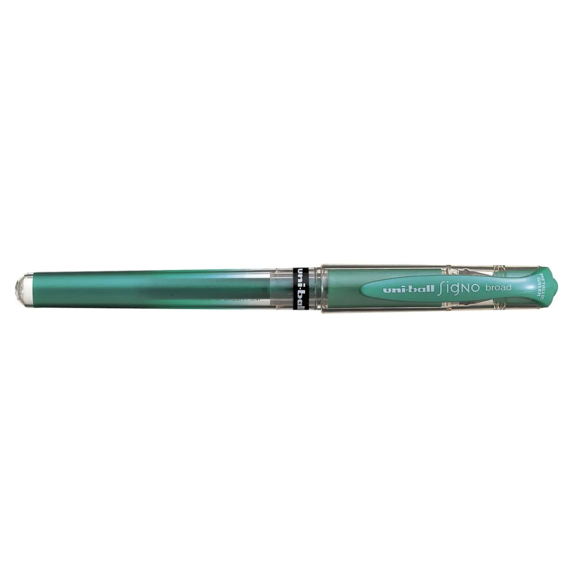Uni-ball Signo Broad UM-153 – grön metallic