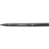Uni Pin Fine Line Brush Dark Grey – med penselspets