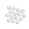 Vaddkulor vita 18 mm 30 st