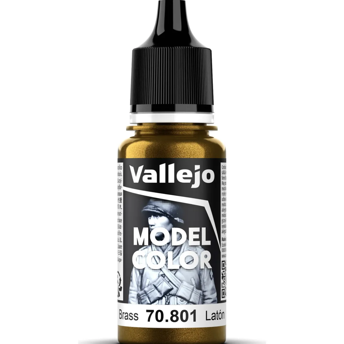 Vallejo Model Color 18 ml Brass metallic 801