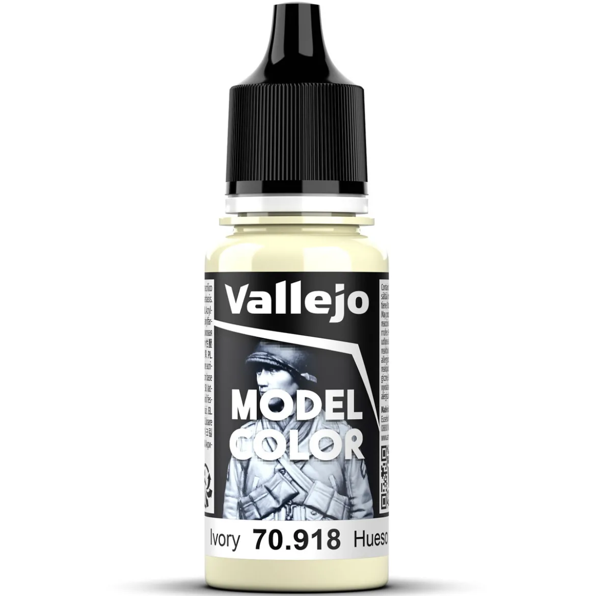 Vallejo Model Color 18 ml Ivory mat 918