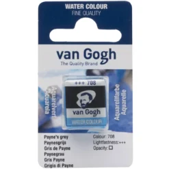 van Gogh akvarellfärg halvkopp – Payne's gray 708