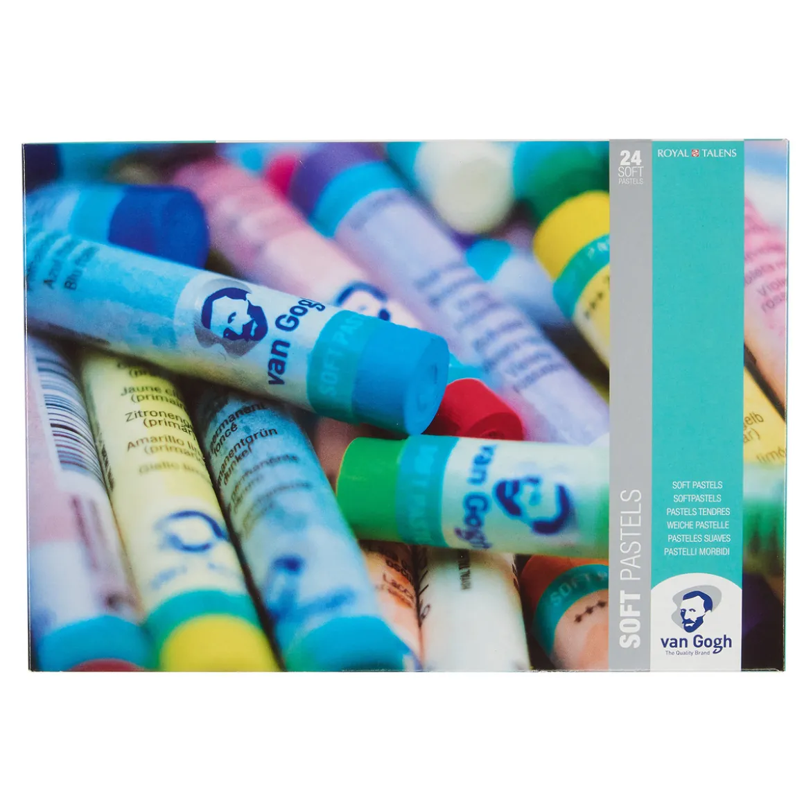 Van Gogh Soft Pastels set med 24 mjuka pastelkritor