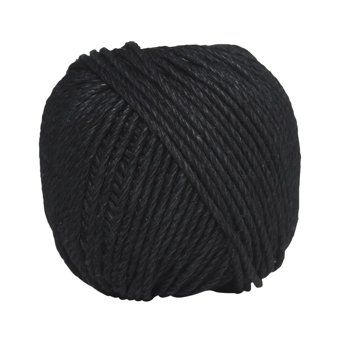 Vaxat hampasnöre 25m 2mm svart