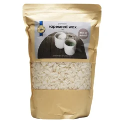 Vegetabiliskt vax av raps i pellets för ljustillverkning, 1 kg