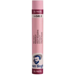 V Gogh oil pastel Red violet