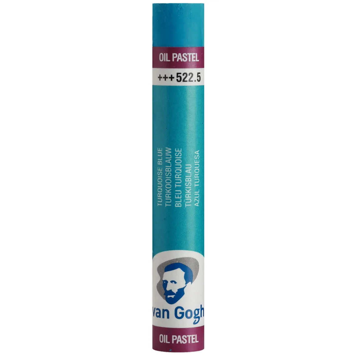 V Gogh oil pastel Tur. blue 2