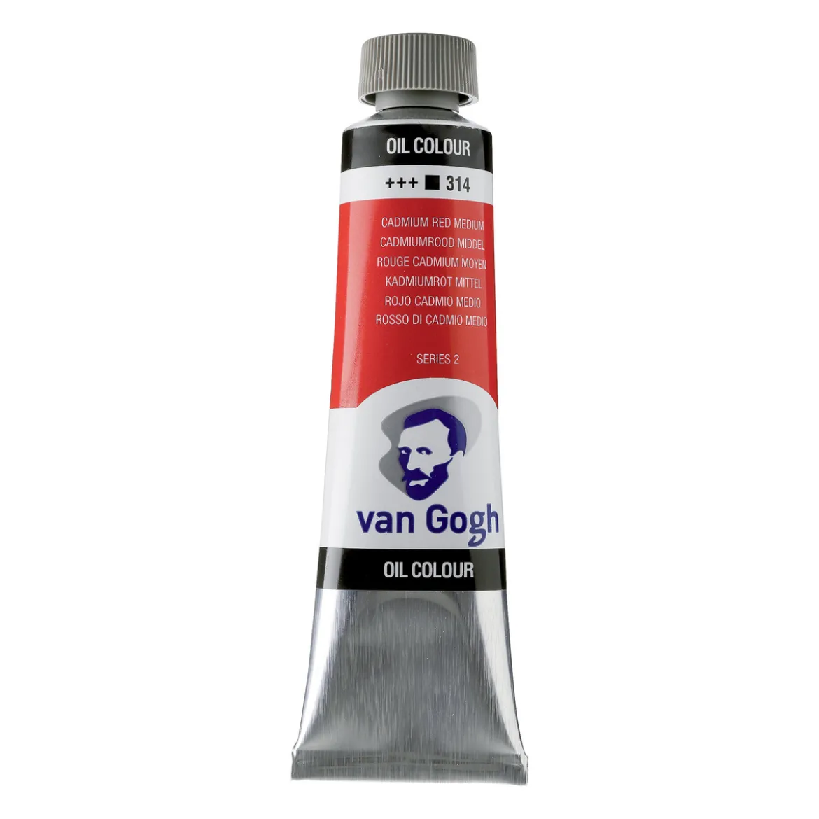 V Gogh olja 40ml Cadm. red M