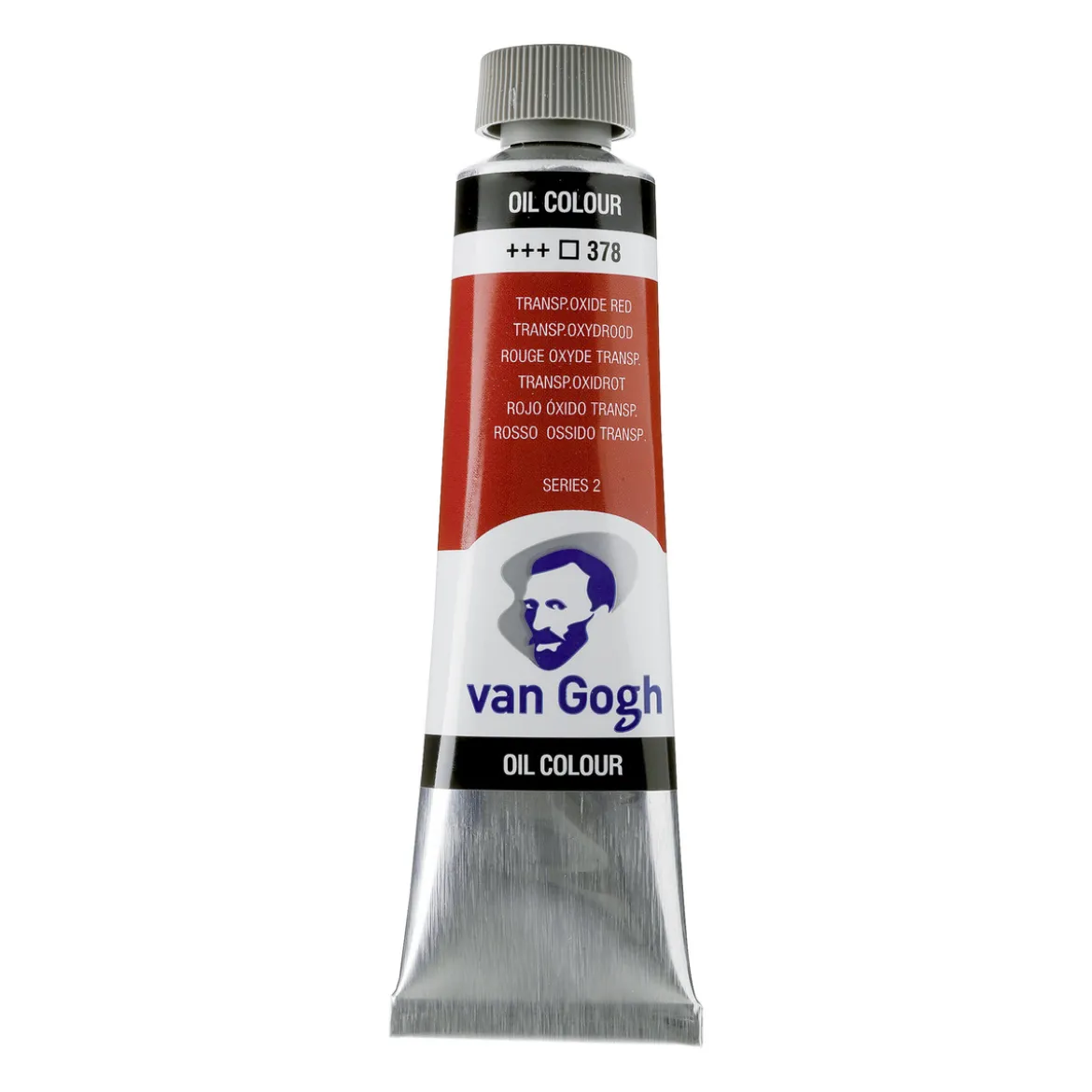 V Gogh olja 40ml Transp.ox.red