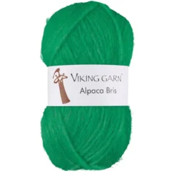 Viking Garn Alpaca Bris 50g grön 337