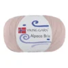 Viking Garn Alpaca Bris 50g puderrosa 363