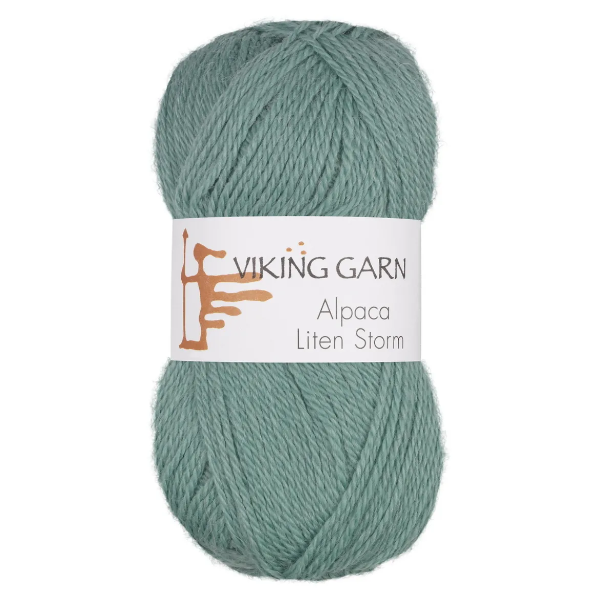 Viking Garn Alpaca Liten Storm 50g petrol 738