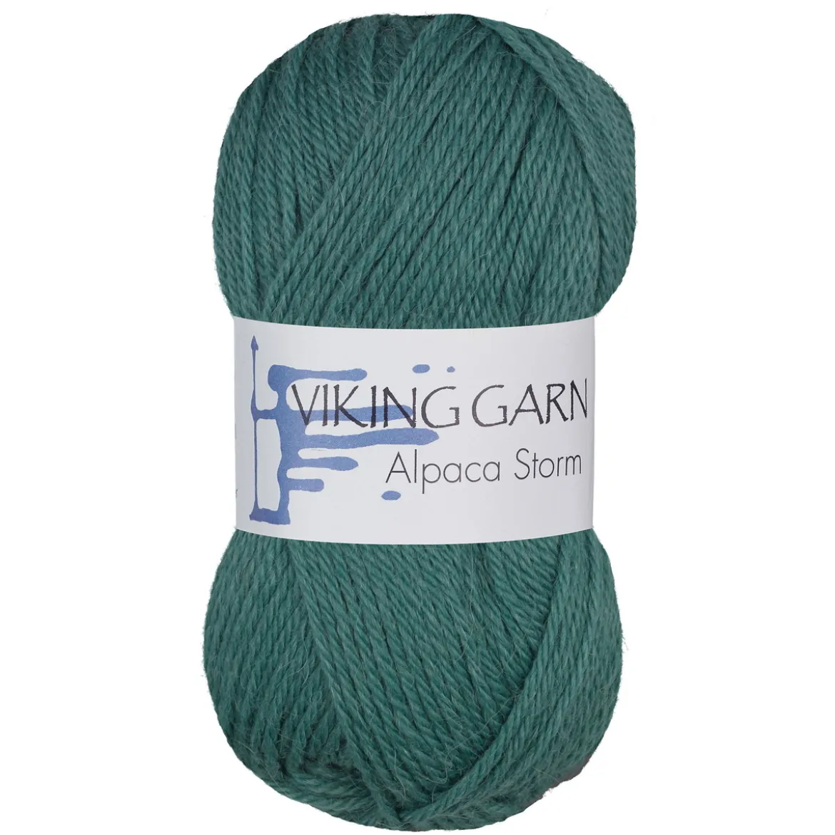 Viking Garn Alpaca Storm 50g blågrön 534