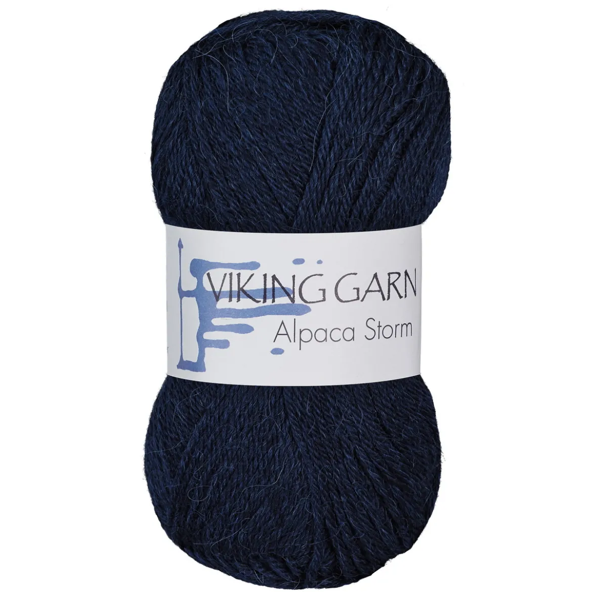 Viking Garn Alpaca Storm 50g marinblå 526