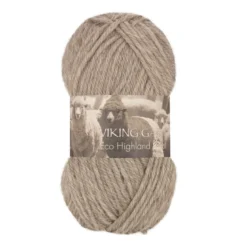 Viking Garn Eco Highland Wool 50g beige 207