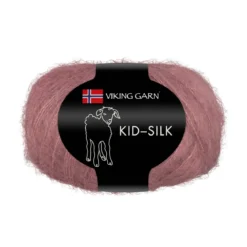 Viking Garn Kid-Silk 25g gammelrosa 371