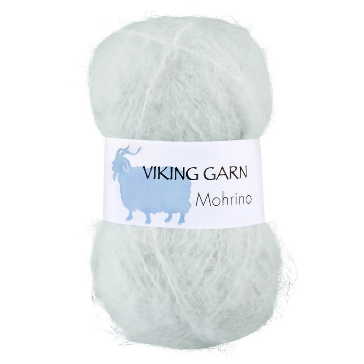 Viking Garn Mohrino 50g ljusgrå 536