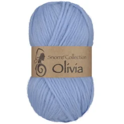 Viking Garn Olivia 50g ljusblå
