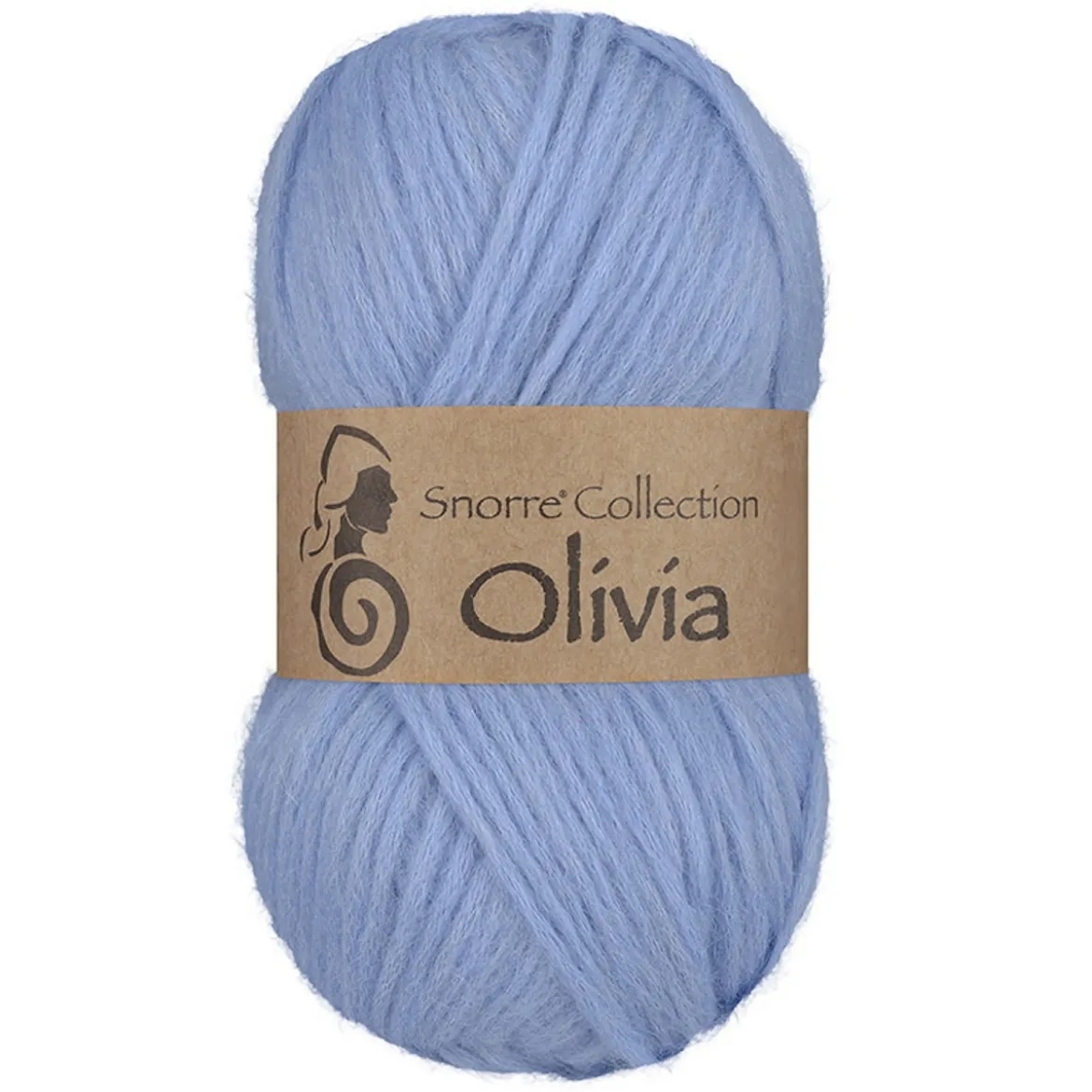 Viking Garn Olivia 50g ljusblå