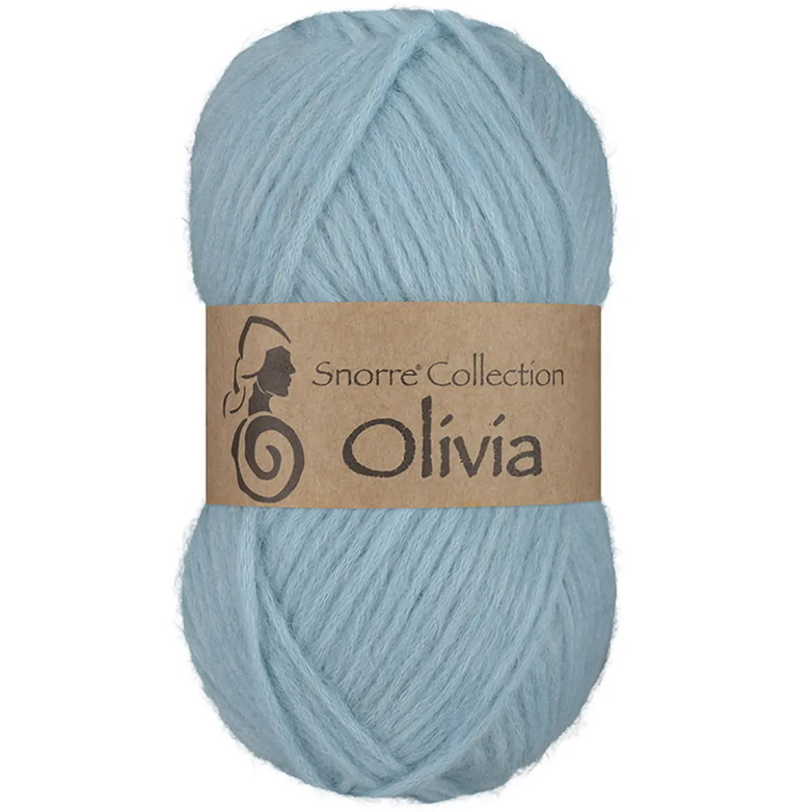 Viking Garn Olivia 50g ljus turkos
