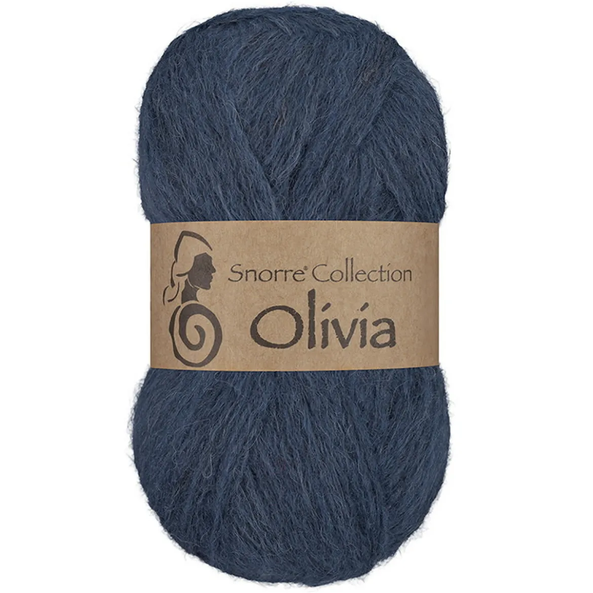 Viking Garn Olivia 50g mörk jeansblå