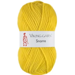 Viking Garn Snorre 100g citrongul 245