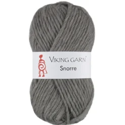 Viking Garn Snorre 100g grå 215