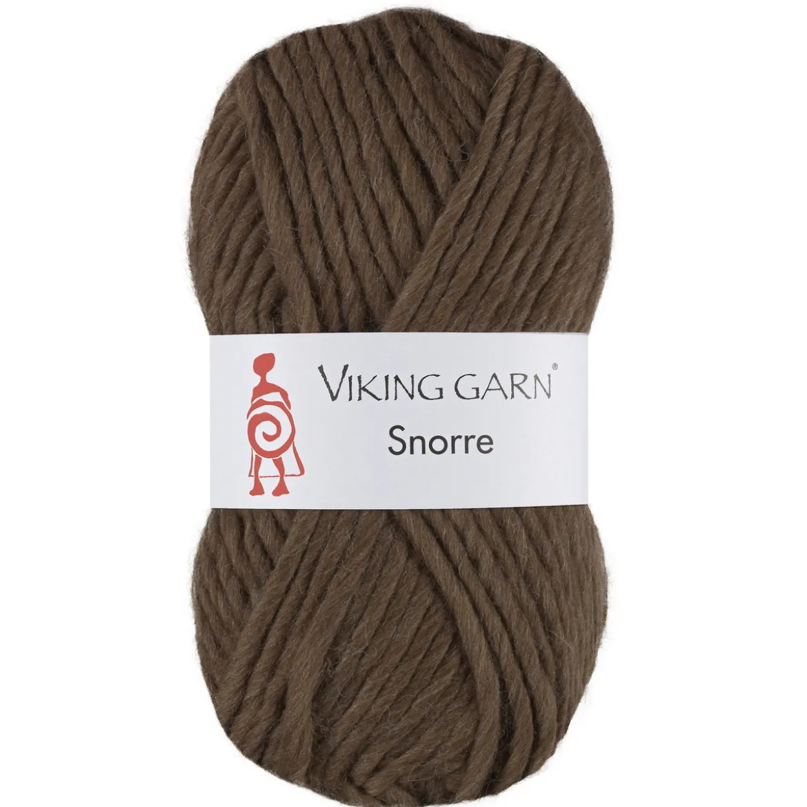 Viking Garn Snorre 100g mellanbrun 208