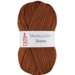 Viking Garn Snorre 100g rost 253