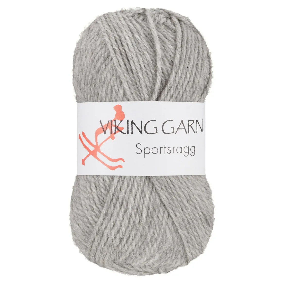 Viking Garn Sportsragg 50g ljusgrå 513