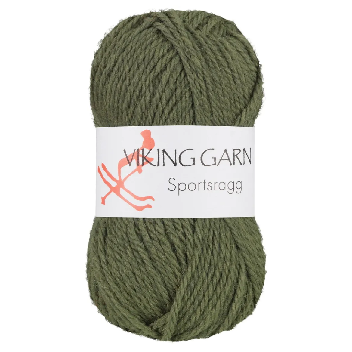 Viking Garn Sportsragg 50g mörkgrön 532