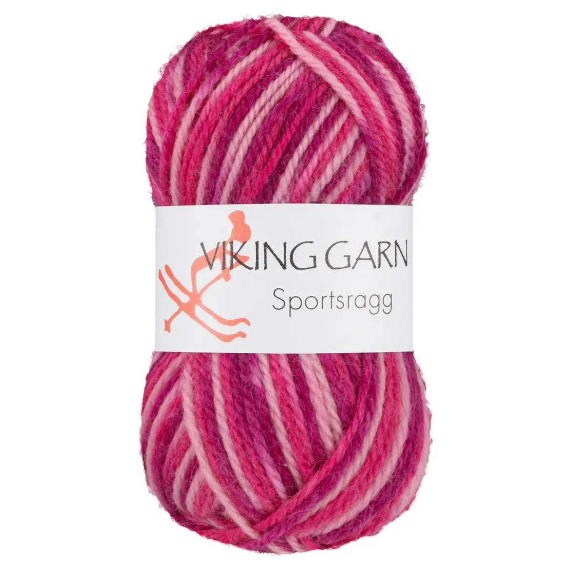Viking Garn Sportsragg 50g rosa/ceris 564