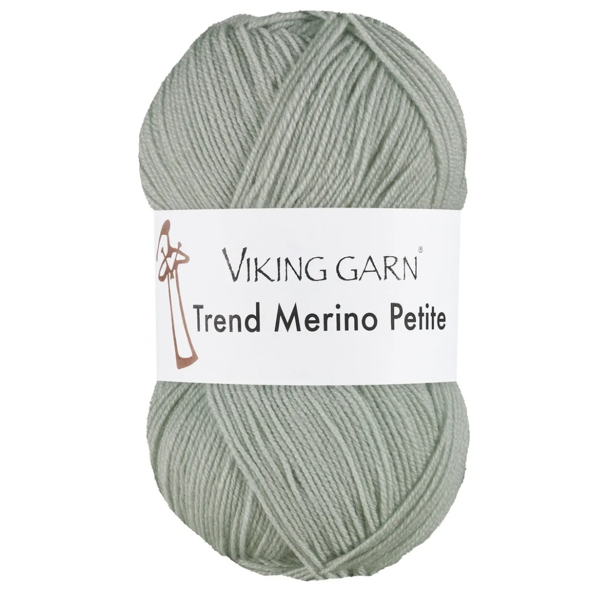 Viking Garn Trend Merino Petite 50g dimgrön 334