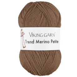 Viking Garn Trend Merino Petite 50g brun 308