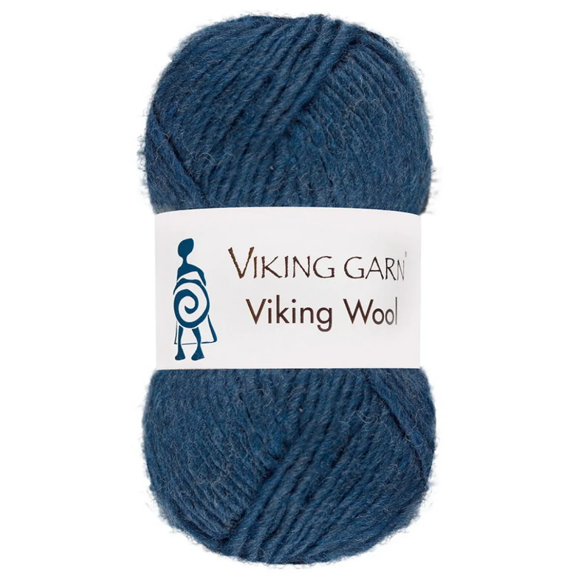 Viking Garn Wool 50g blå 526