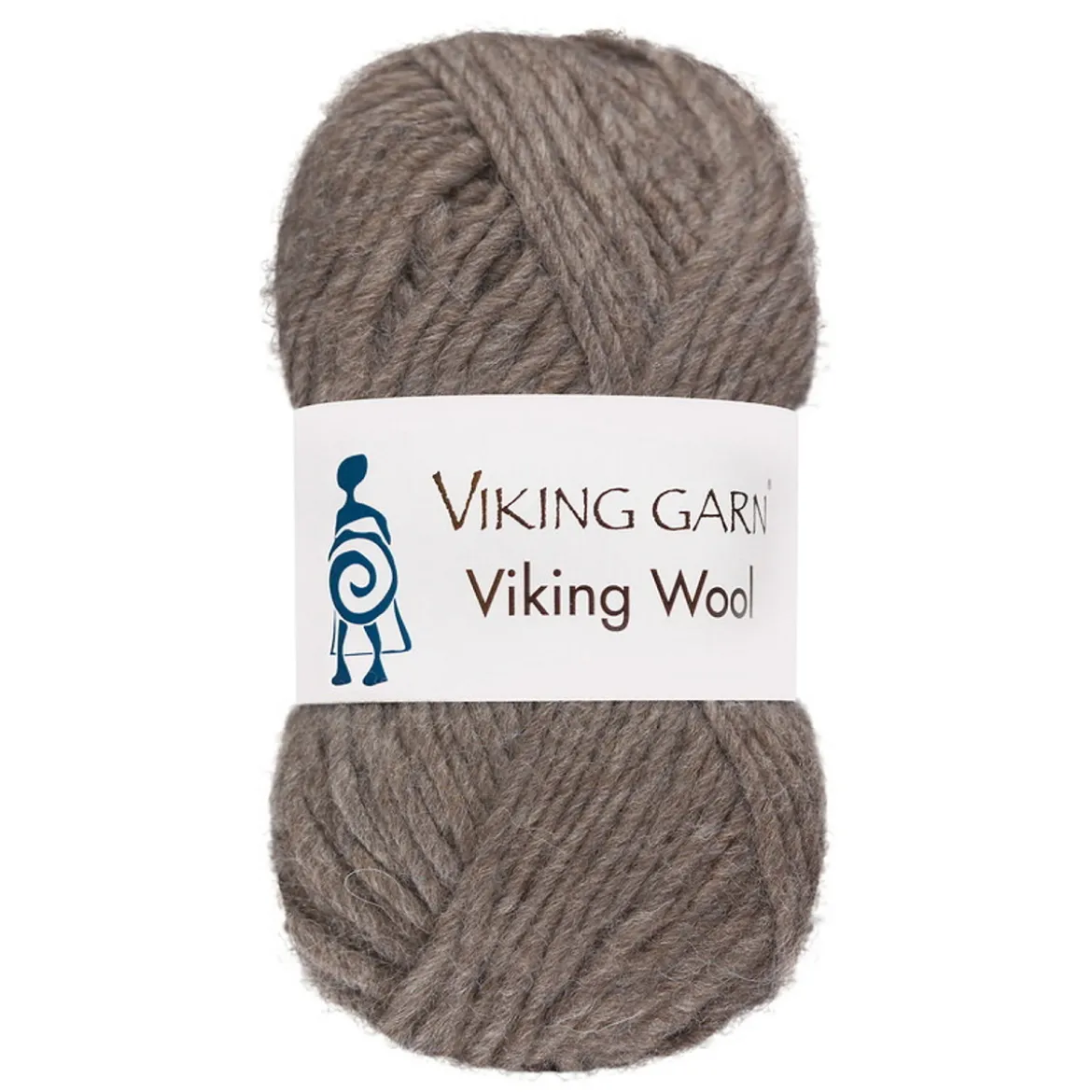 Viking Garn Wool 50g ljusbrun 509