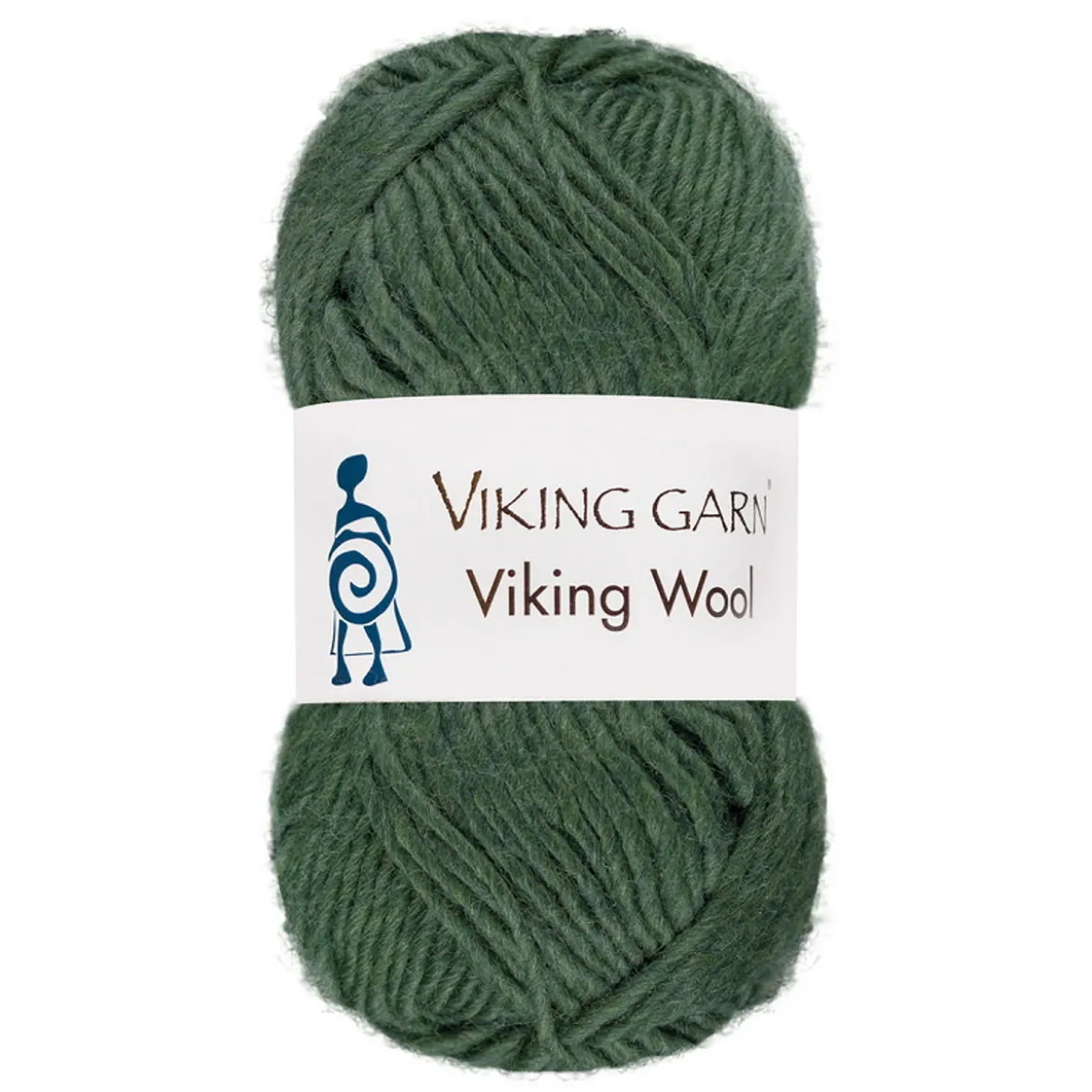 Viking Garn Wool 50g mörkgrön 534