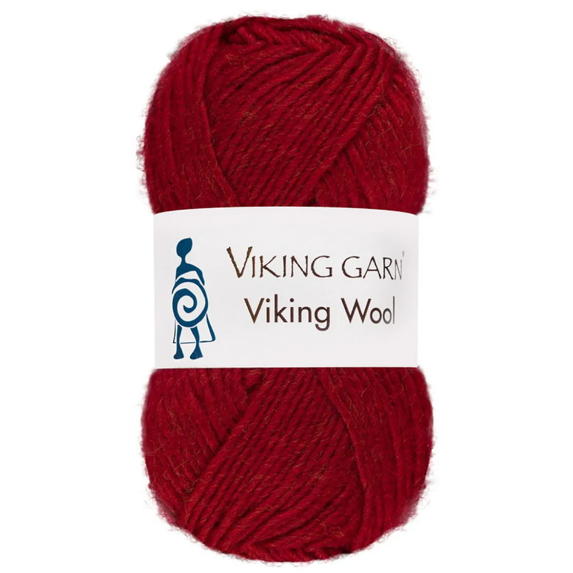 Viking Garn Wool 50g röd 560